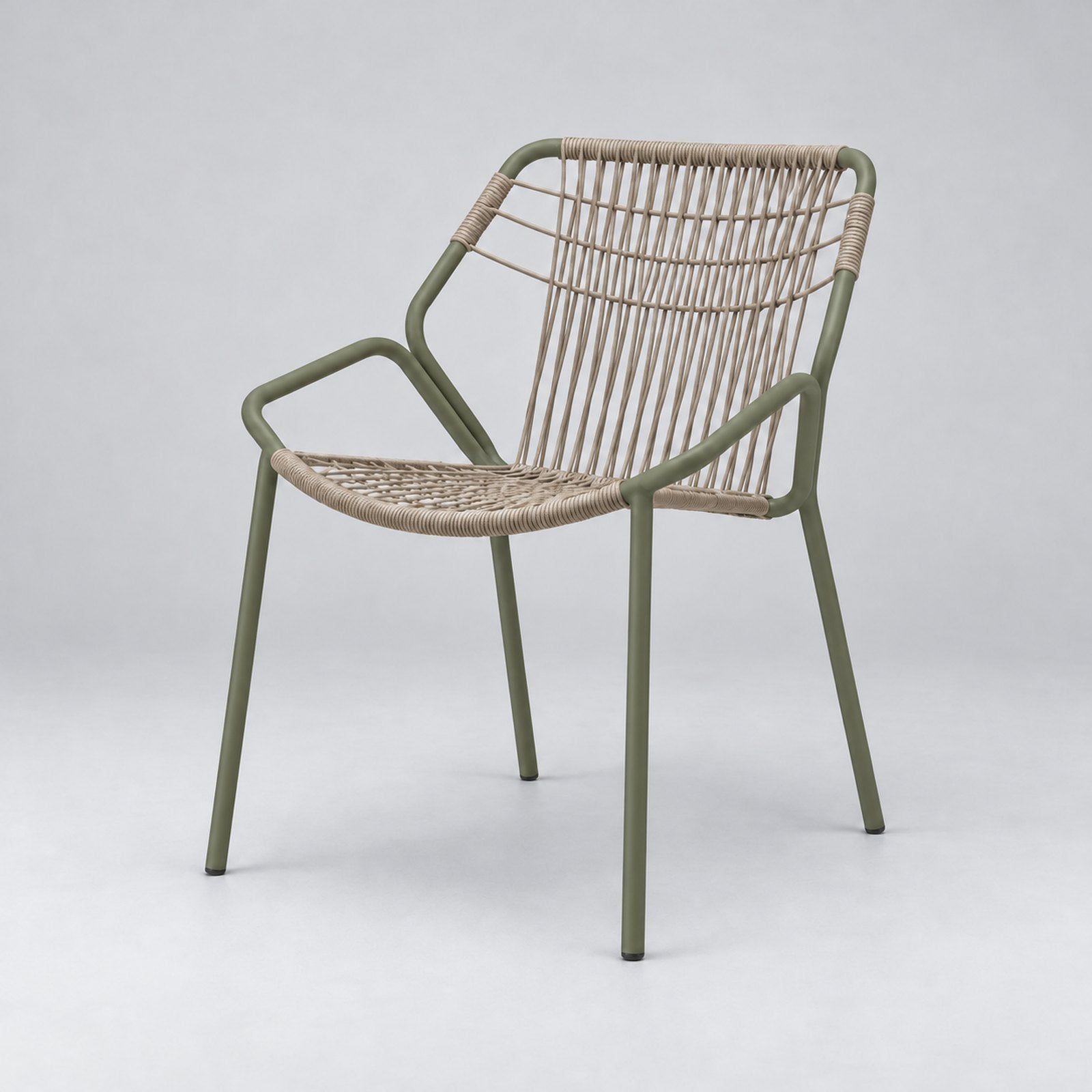 The Kapua chair in Reed Green