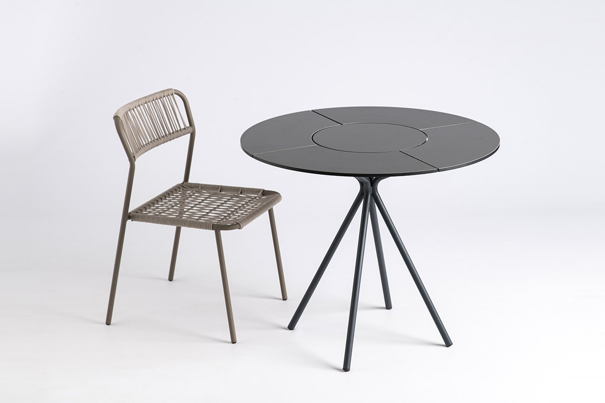 Bianca chairs at a round table