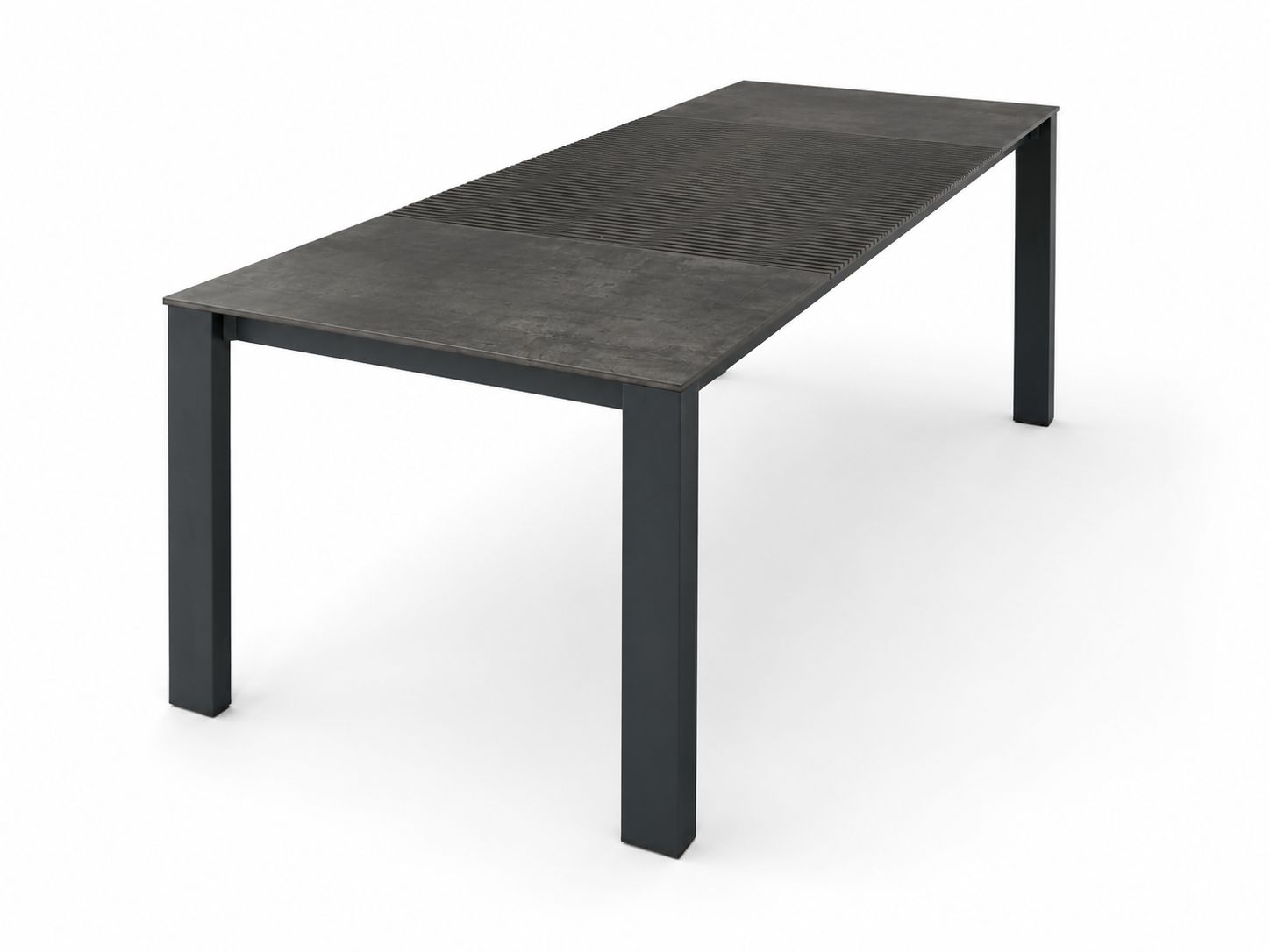 The powder-coated aluminum frame